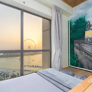 Ultimate / 3 Beds / Full Sea & Jbr View / Zen & Yoga Soul شقة